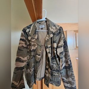 Camo jacket from the Buckle